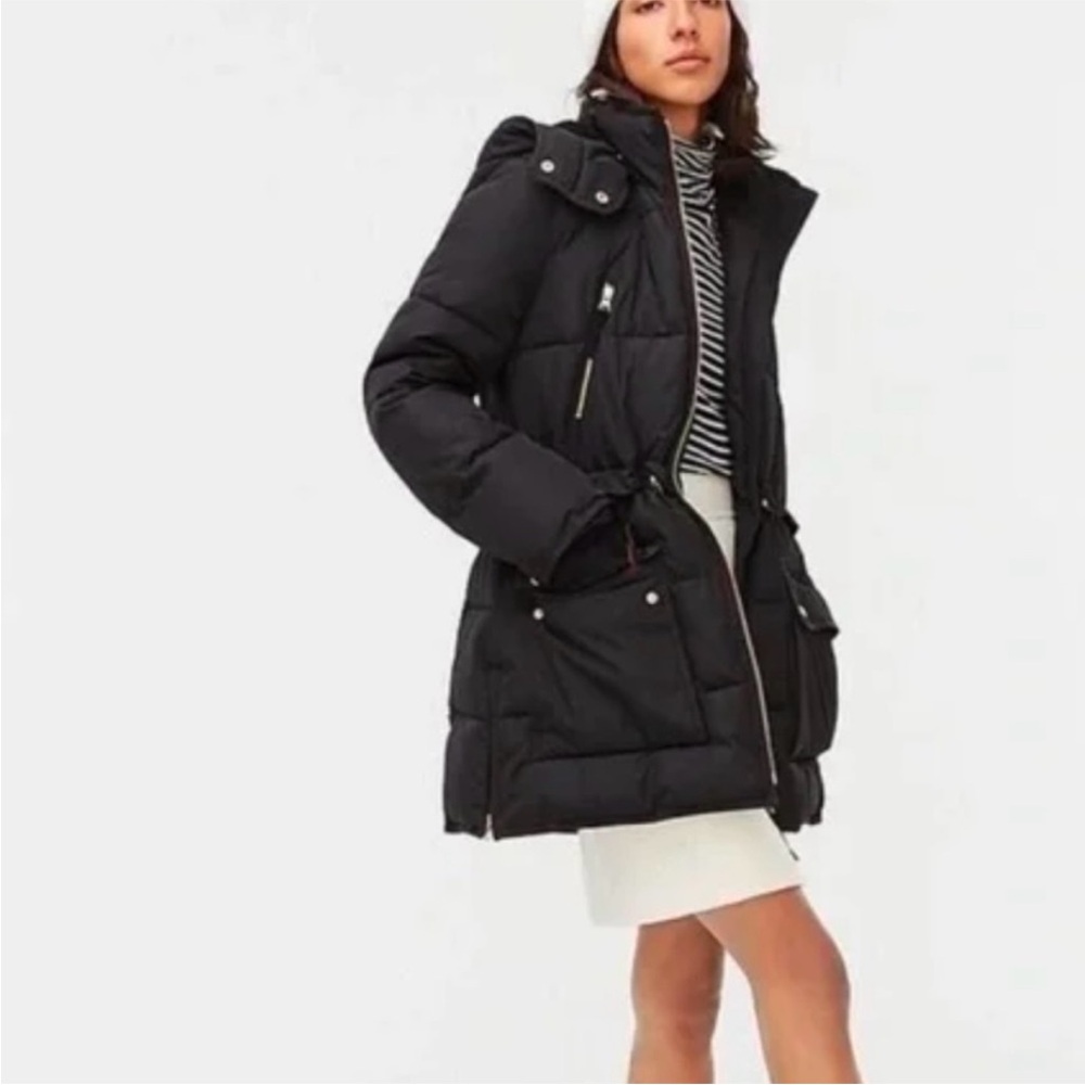J Crew Chateu Puffer Jacket